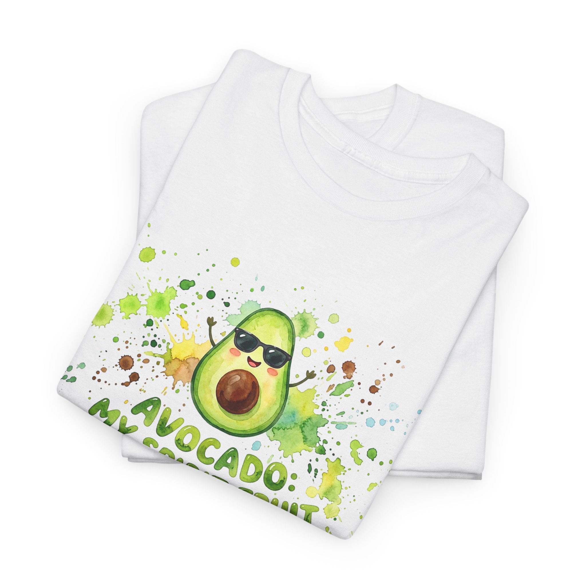 Avocado My Spirit Fruit T-Shirt — Funny Avocado Graphic Tee for Avocado Lovers
