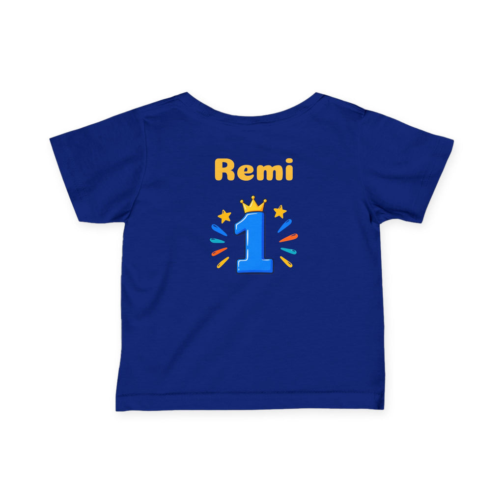 1st Birthday Infant Shirt – ONE-derful Bear Tee | Custom Name