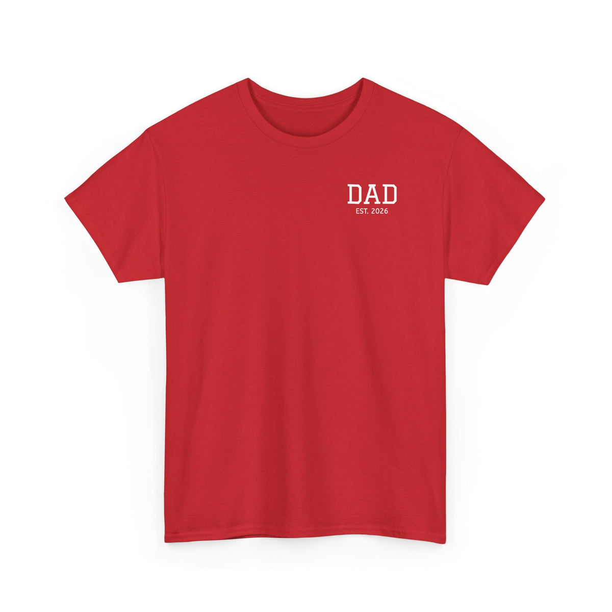 Dad Logo T-Shirt — Personalized Name Graphic Tee