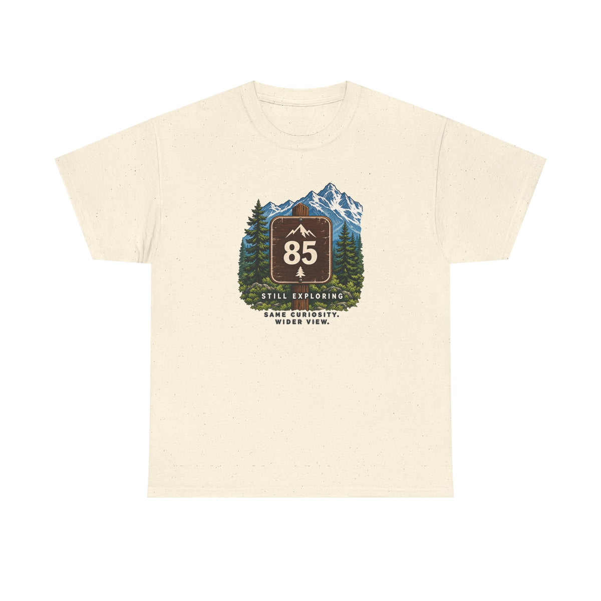 85th Birthday Shirt – Mountain Route 85 Outdoor Tee | Gift  Product Description