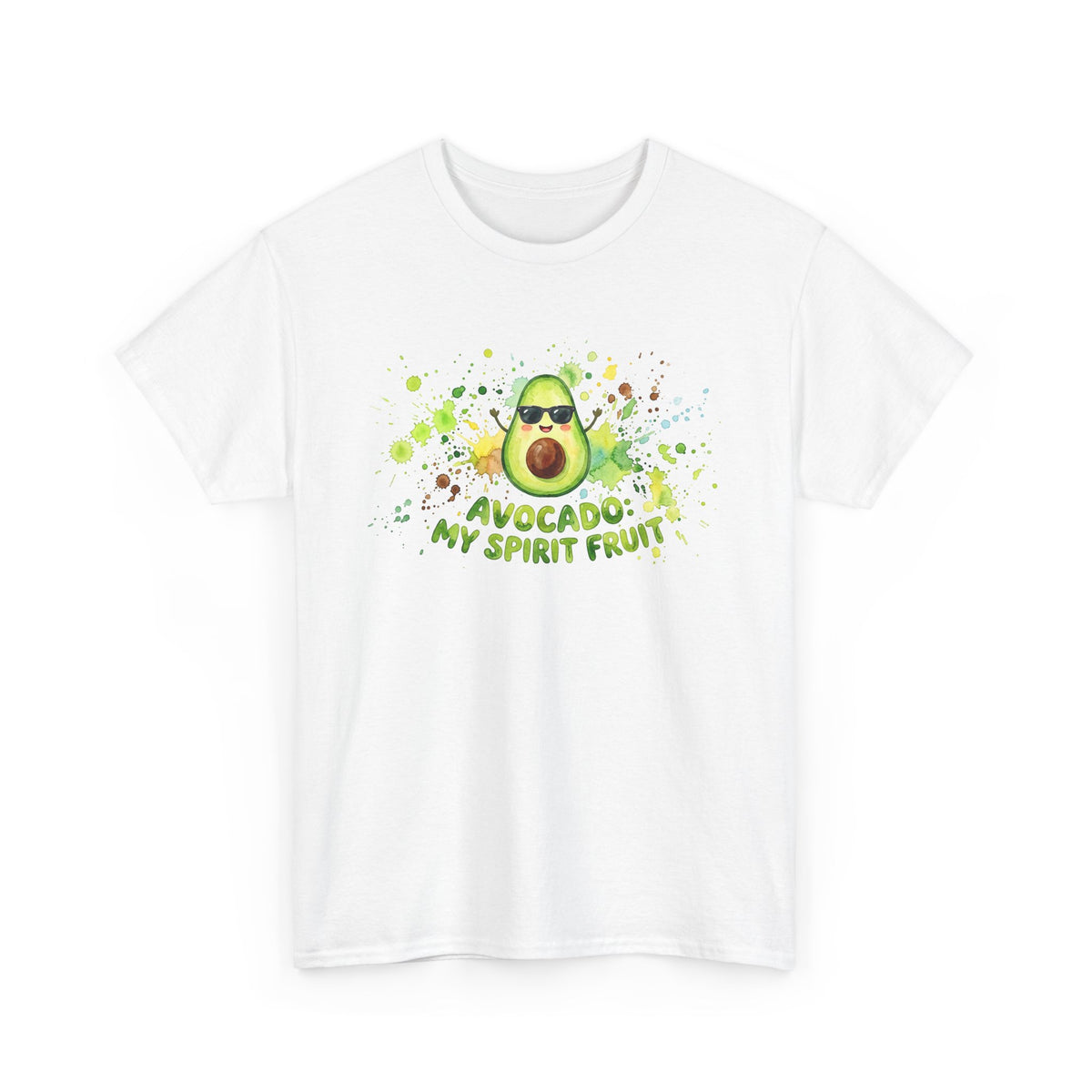 Avocado My Spirit Fruit T-Shirt — Funny Avocado Graphic Tee for Avocado Lovers