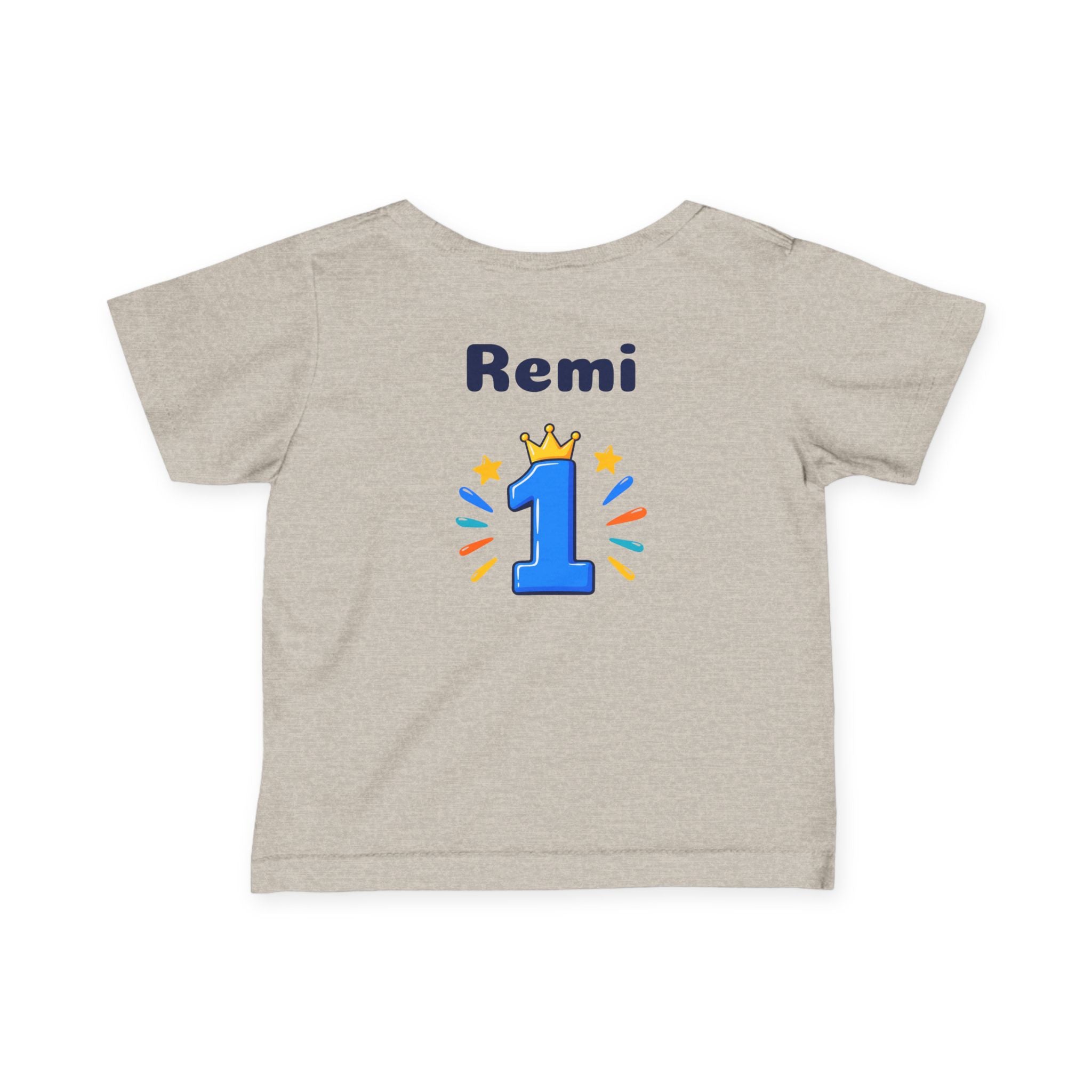 1st Birthday Infant Shirt – ONE-derful Bear Tee | Custom Name