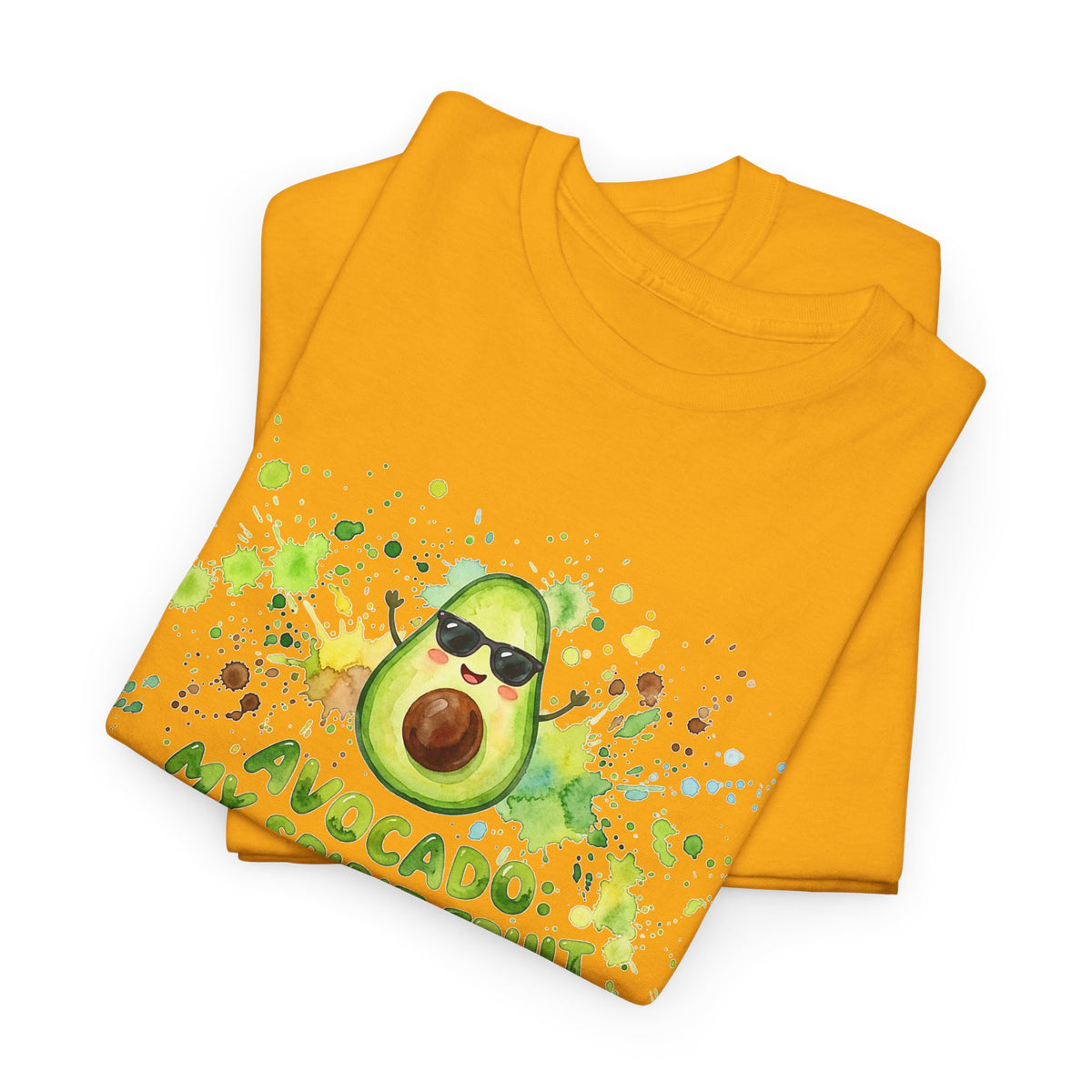 Avocado My Spirit Fruit T-Shirt — Funny Avocado Graphic Tee for Avocado Lovers