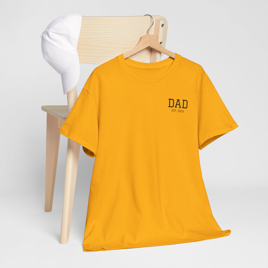 Dad Logo T-Shirt — Personalized Name Graphic Tee