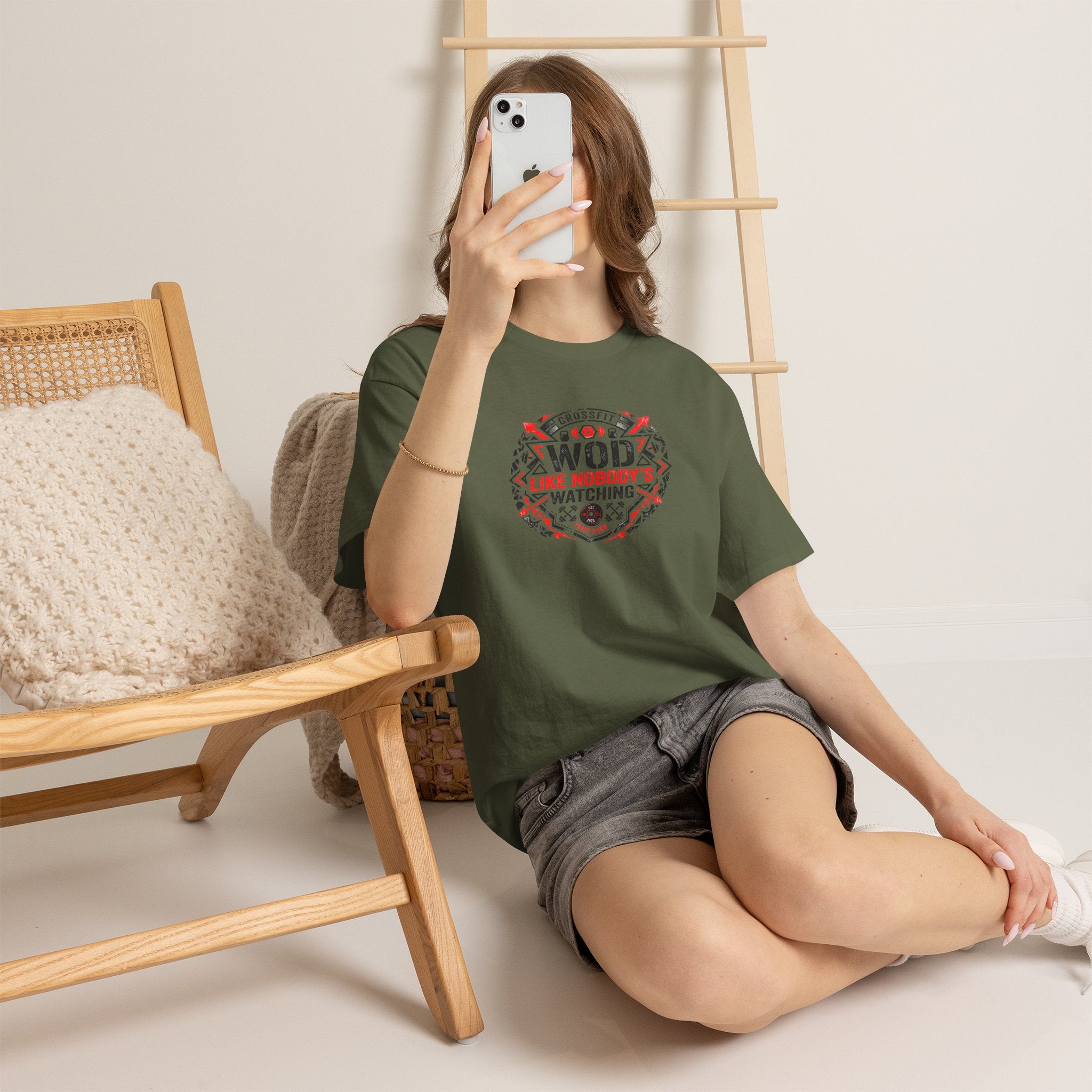 WOD 'Like Nobody's Watching' CrossFit T-Shirt