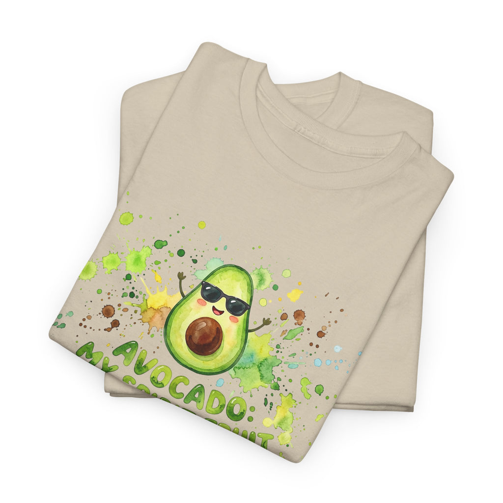 Avocado My Spirit Fruit T-Shirt — Funny Avocado Graphic Tee for Avocado Lovers