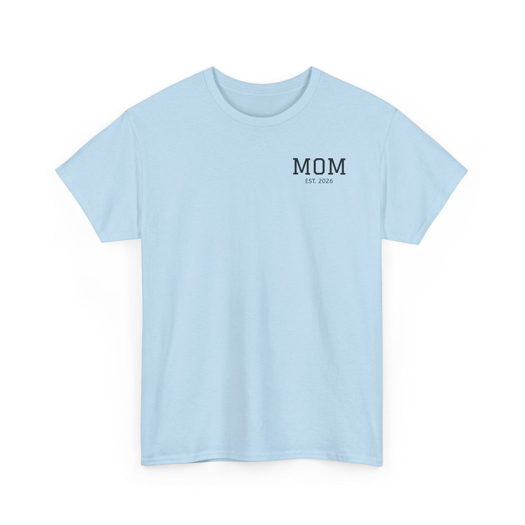 Mom Logo T-Shirt — Personalized Name Graphic Tee