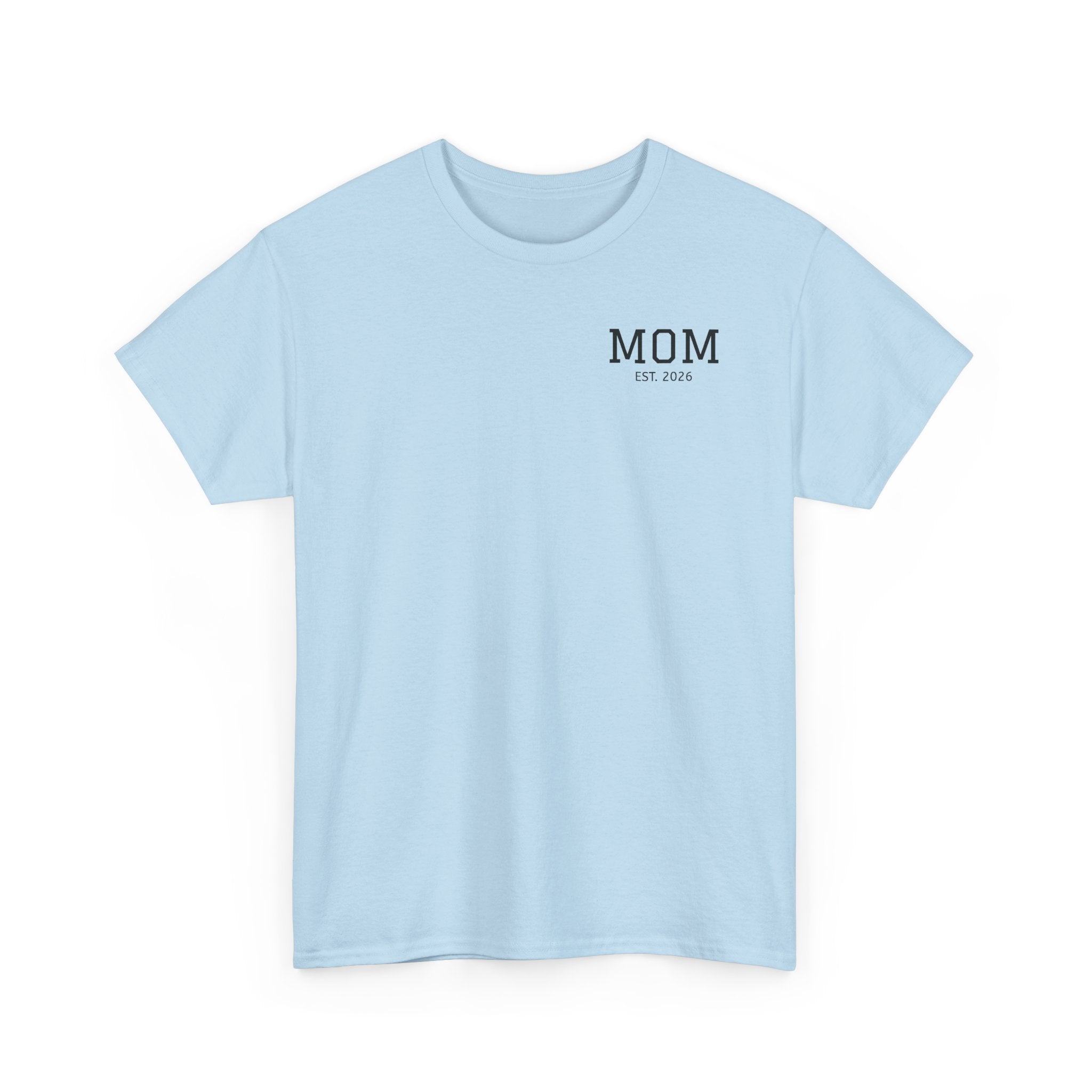 Mom Logo T-Shirt — Personalized Name Graphic Tee