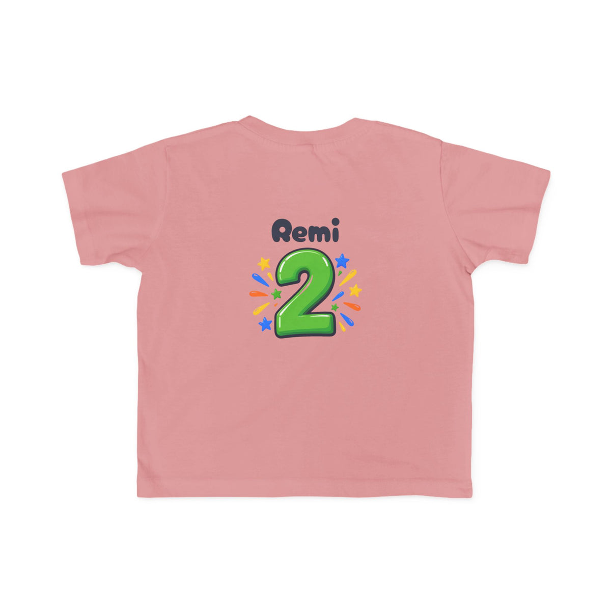 2nd Birthday Toddler Shirt – TWO LEGIT Dino Tee | Personalized