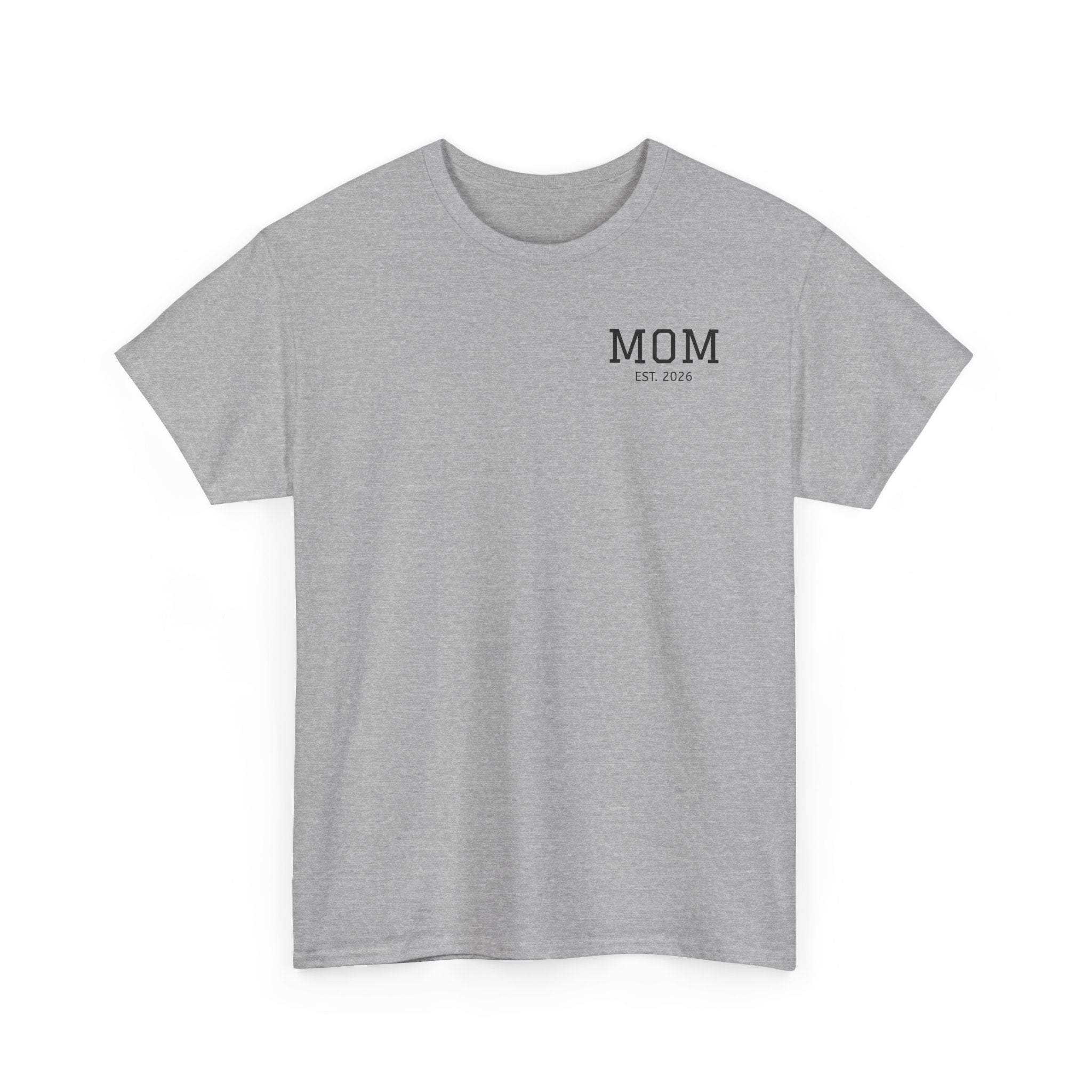 Mom Logo T-Shirt — Personalized Name Graphic Tee