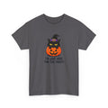 Halloween Cat T-Shirt – I’m Just Here For The Treats Pumpkin Witch Tee