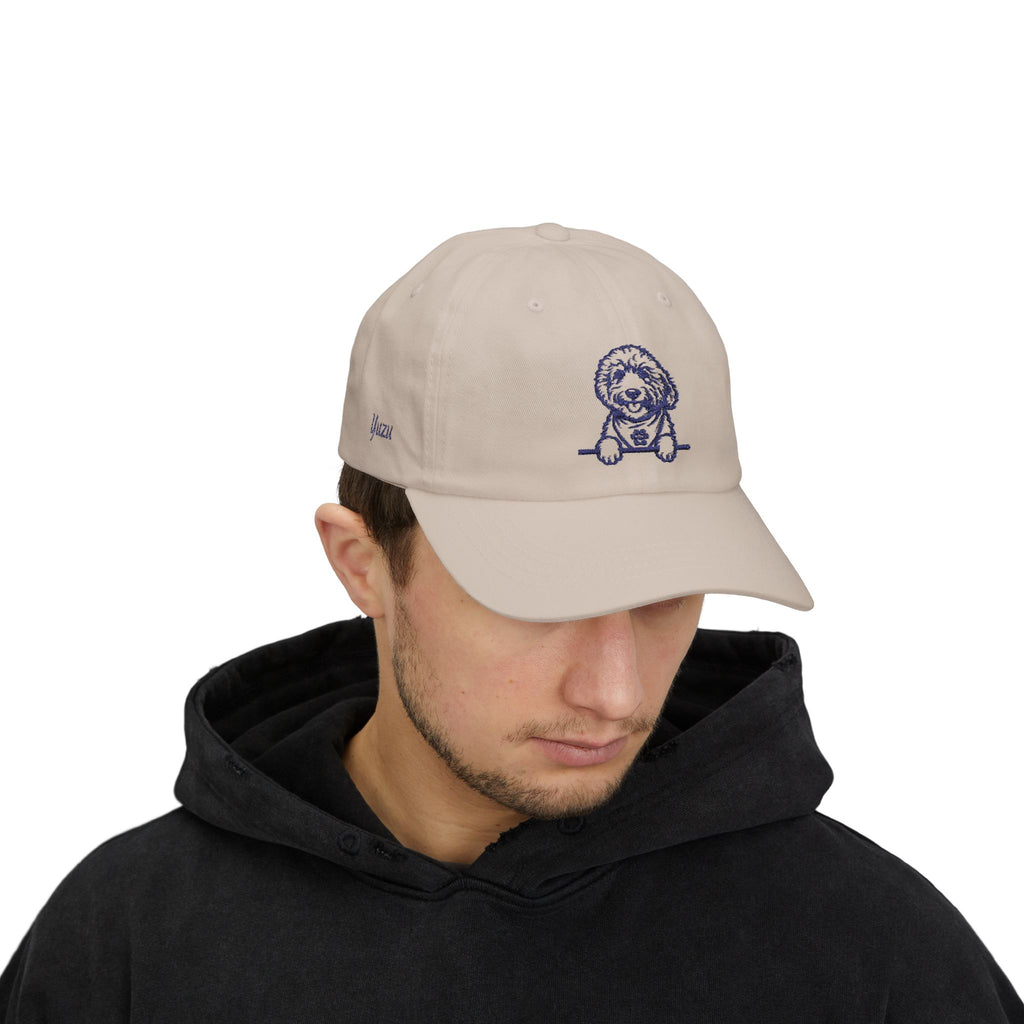 Personalized Labradoodle Dad Hat — Embroidered Doodle Baseball Cap, Labradoodle Mom Gift, Doodle Dog Lover Hat, Adjustable Cotton Cap