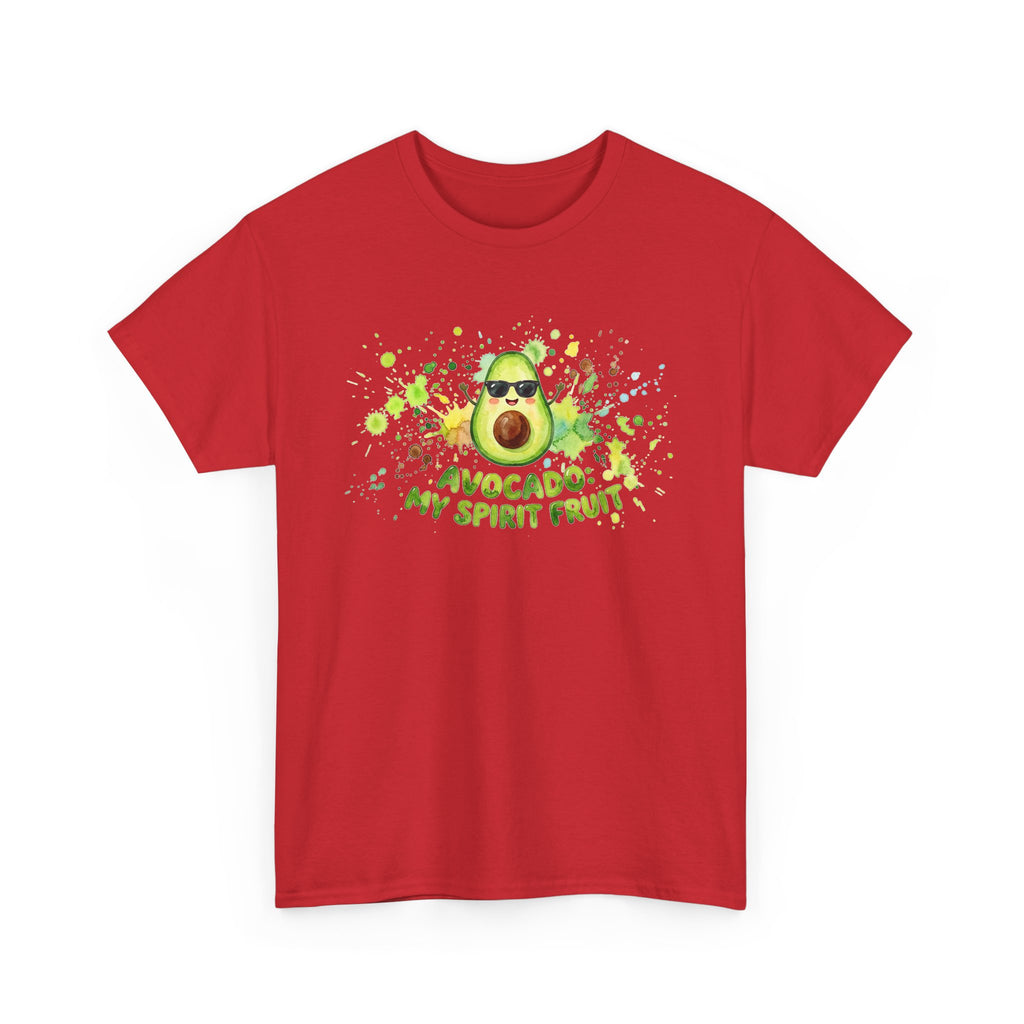 Avocado My Spirit Fruit T-Shirt — Funny Avocado Graphic Tee for Avocado Lovers