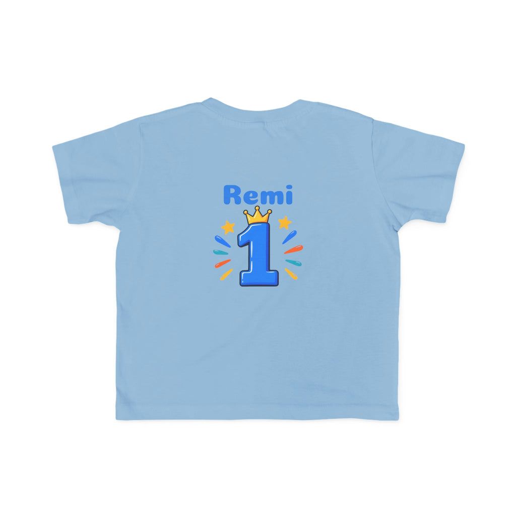 1st Birthday Toddler Shirt – ONE-derful Bear Tee | Personalized