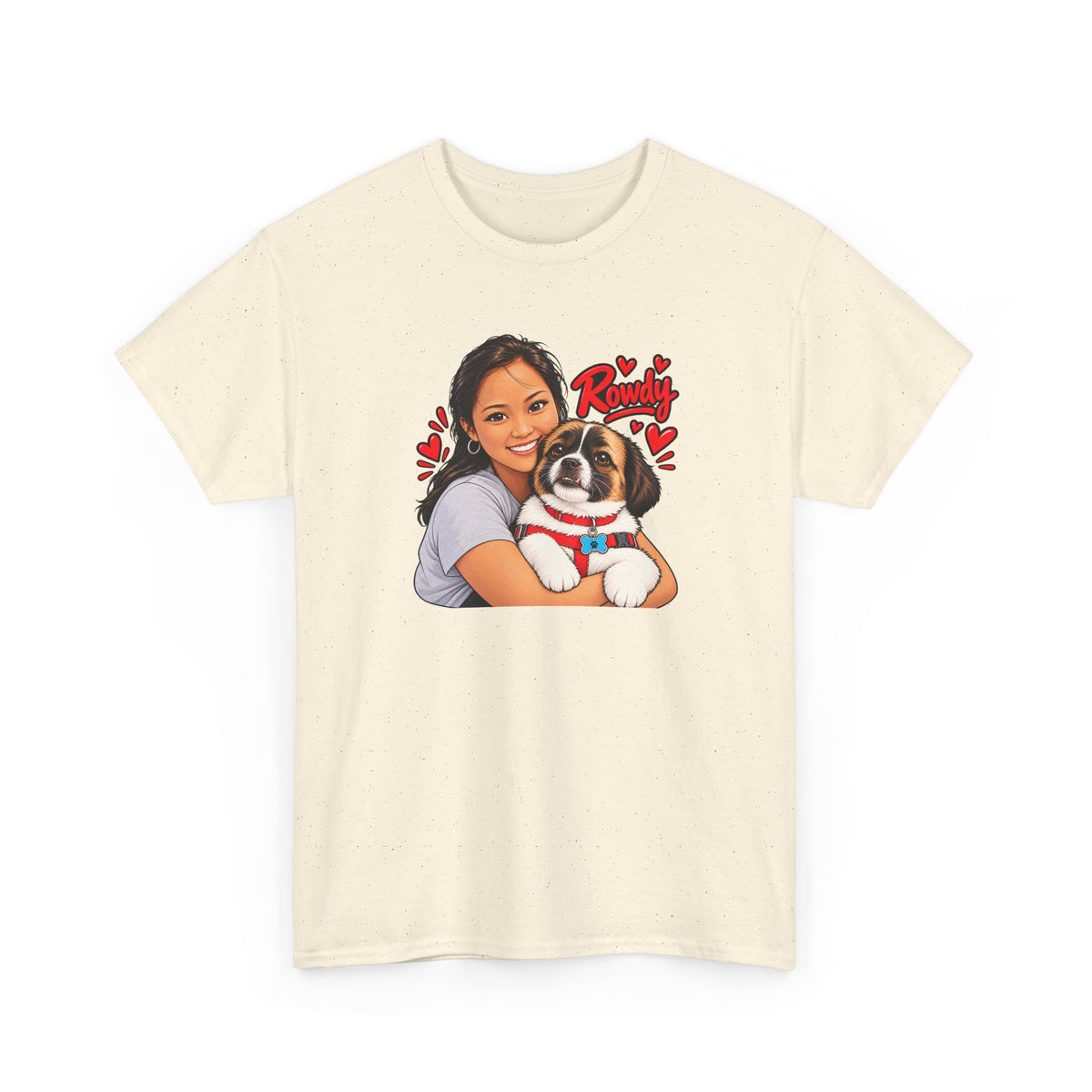 Personalized Dog Memorial Shirt - Custom Pet Photo & Name Tee | Pet Tribute Gift