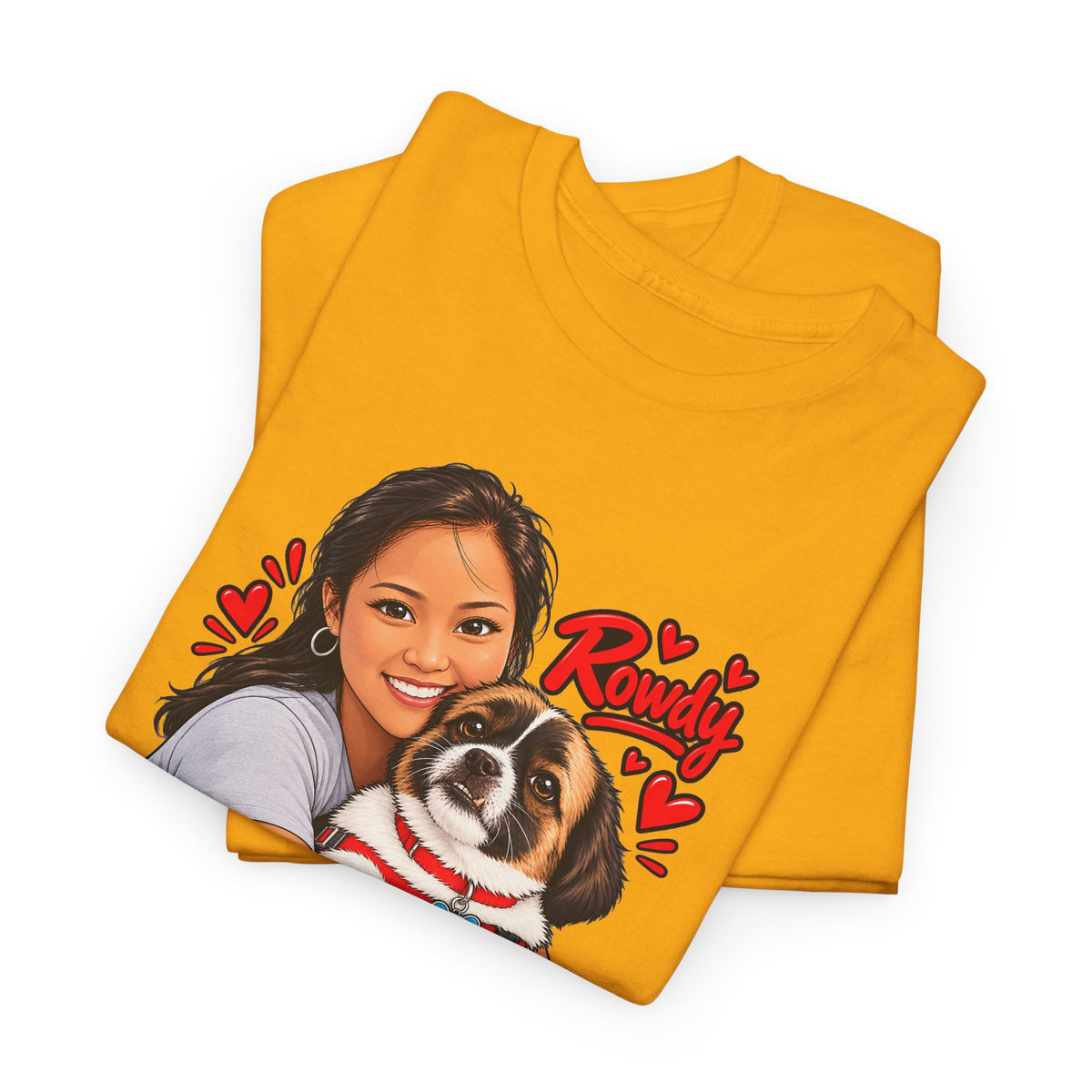 Personalized Dog Memorial Shirt - Custom Pet Photo & Name Tee | Pet Tribute Gift