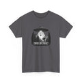 Halloween UFO T-Shirt – We’re Just Here for the Candy Alien Tee | Funny Alien Shirt