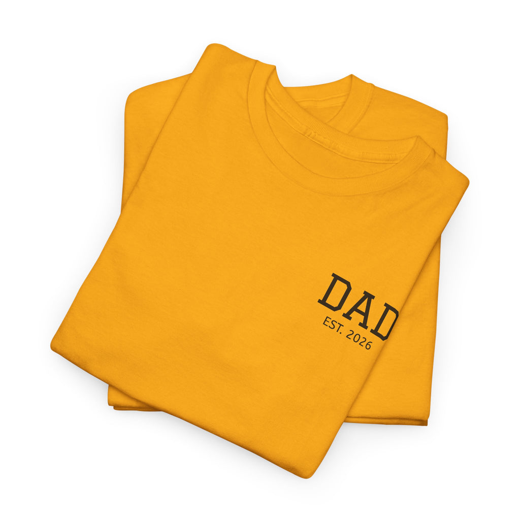 Dad Logo T-Shirt — Personalized Name Graphic Tee