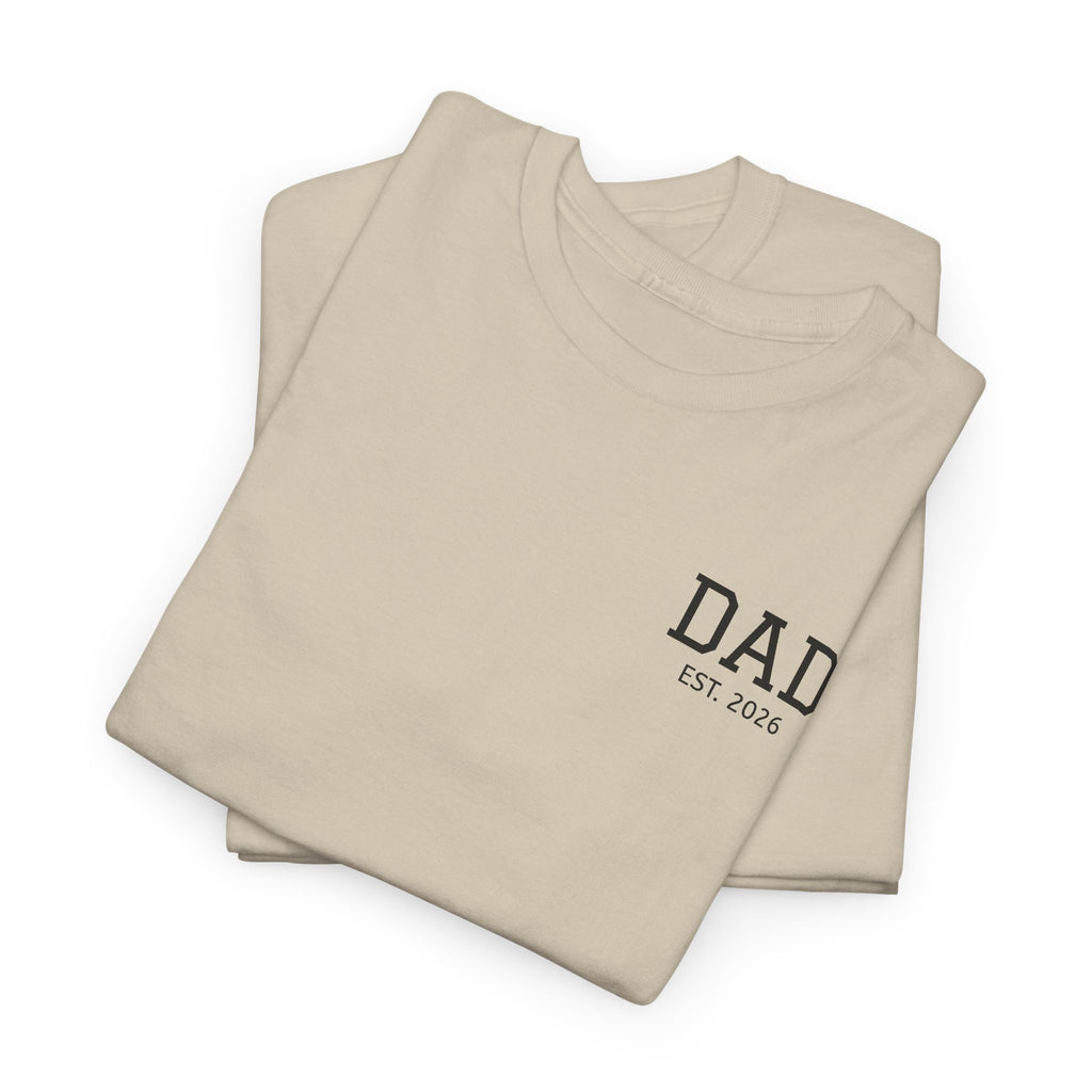 Dad Logo T-Shirt — Personalized Name Graphic Tee