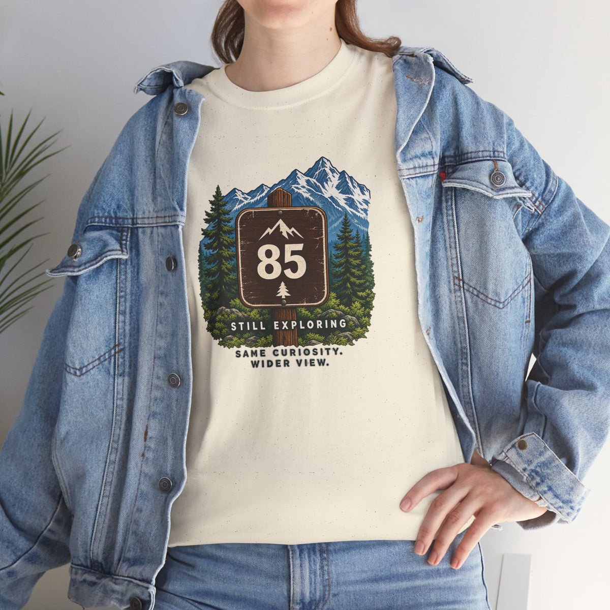 85th Birthday Shirt – Mountain Route 85 Outdoor Tee | Gift  Product Description