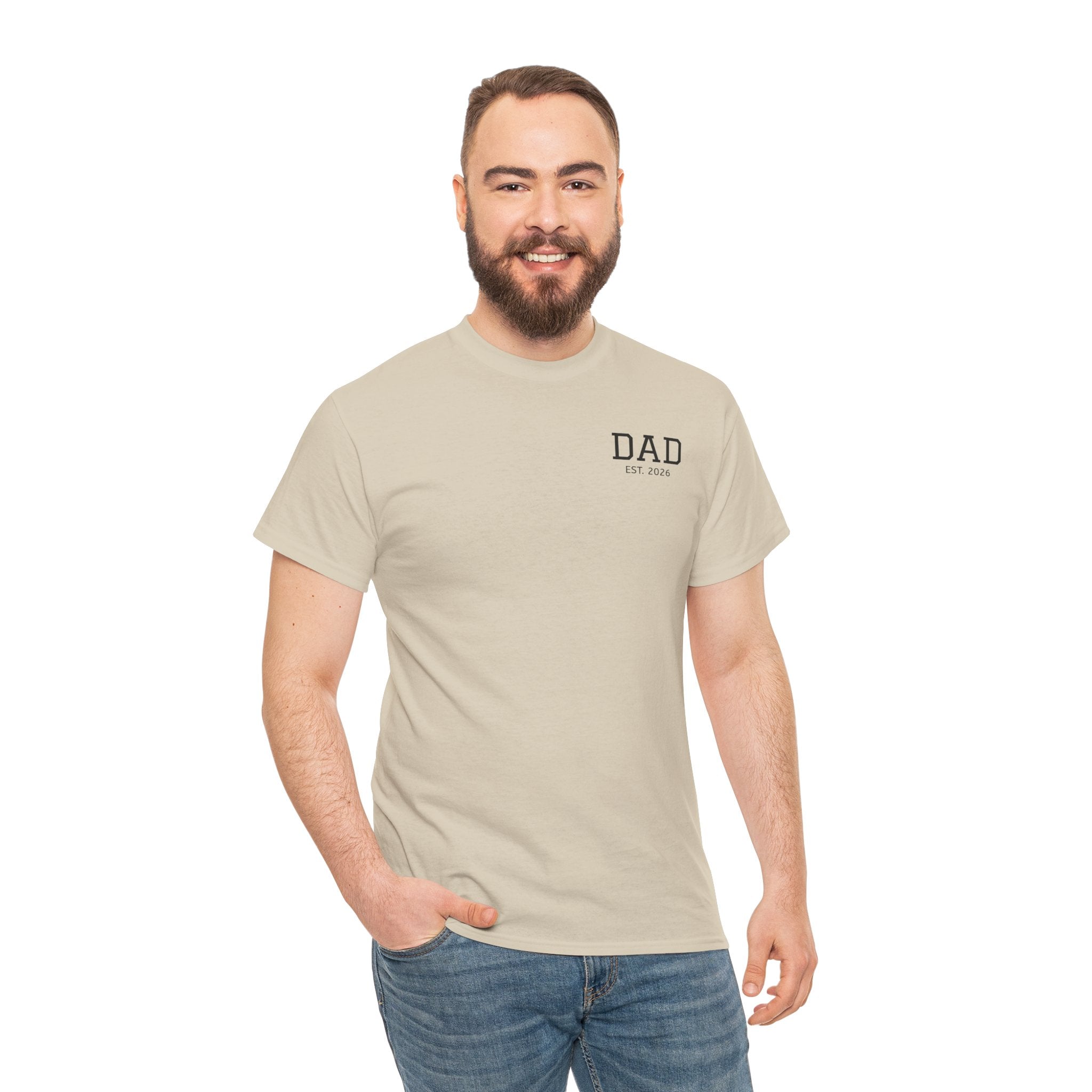 Dad Logo T-Shirt — Personalized Name Graphic Tee