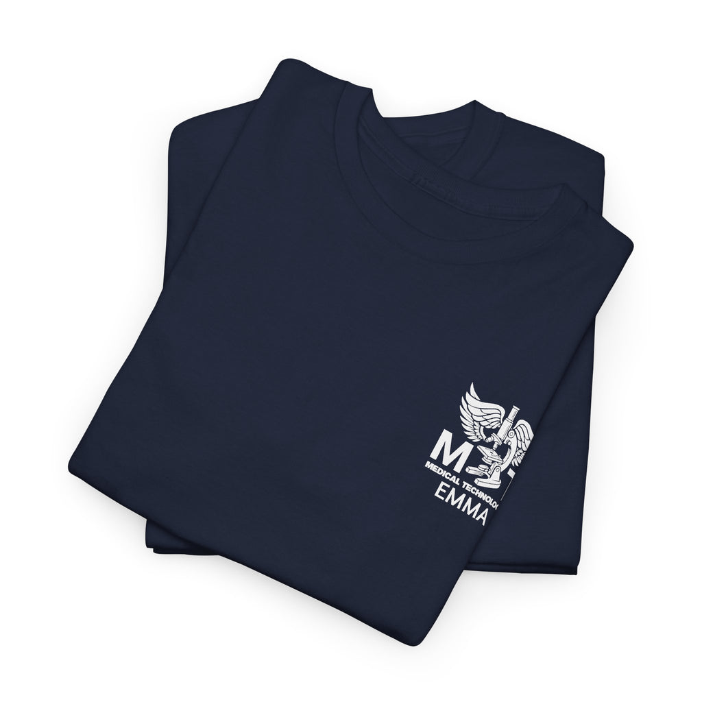 Medical Technologist Logo T‑Shirt — Personalized Name Graphic Tee