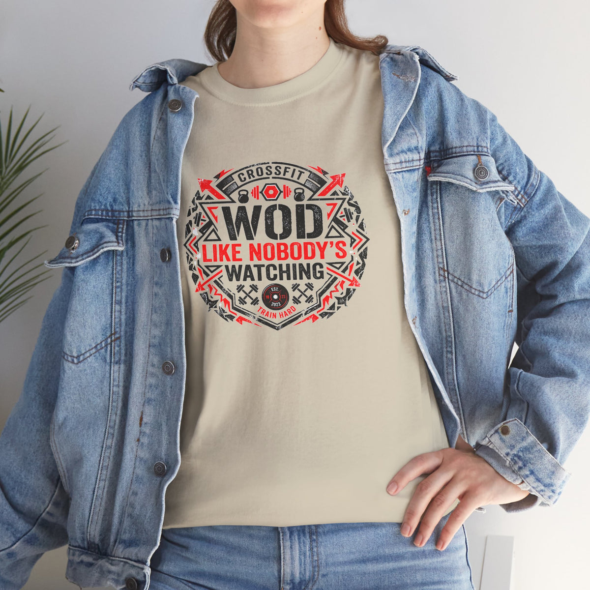 WOD 'Like Nobody's Watching' CrossFit T-Shirt