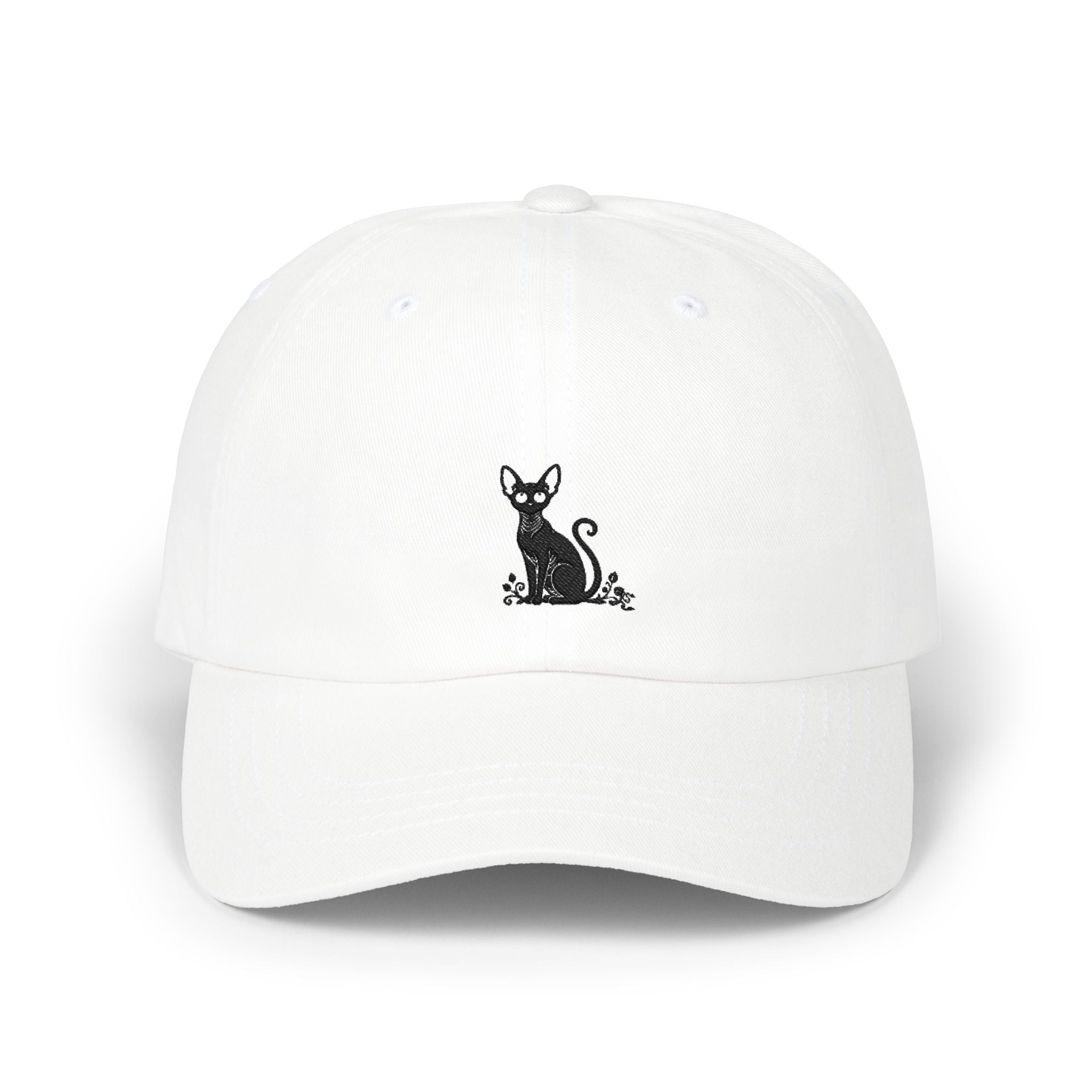 Sphynx Cat Dad Hat – Embroidered Cat Cap | Sphynx Cat Lover Gift