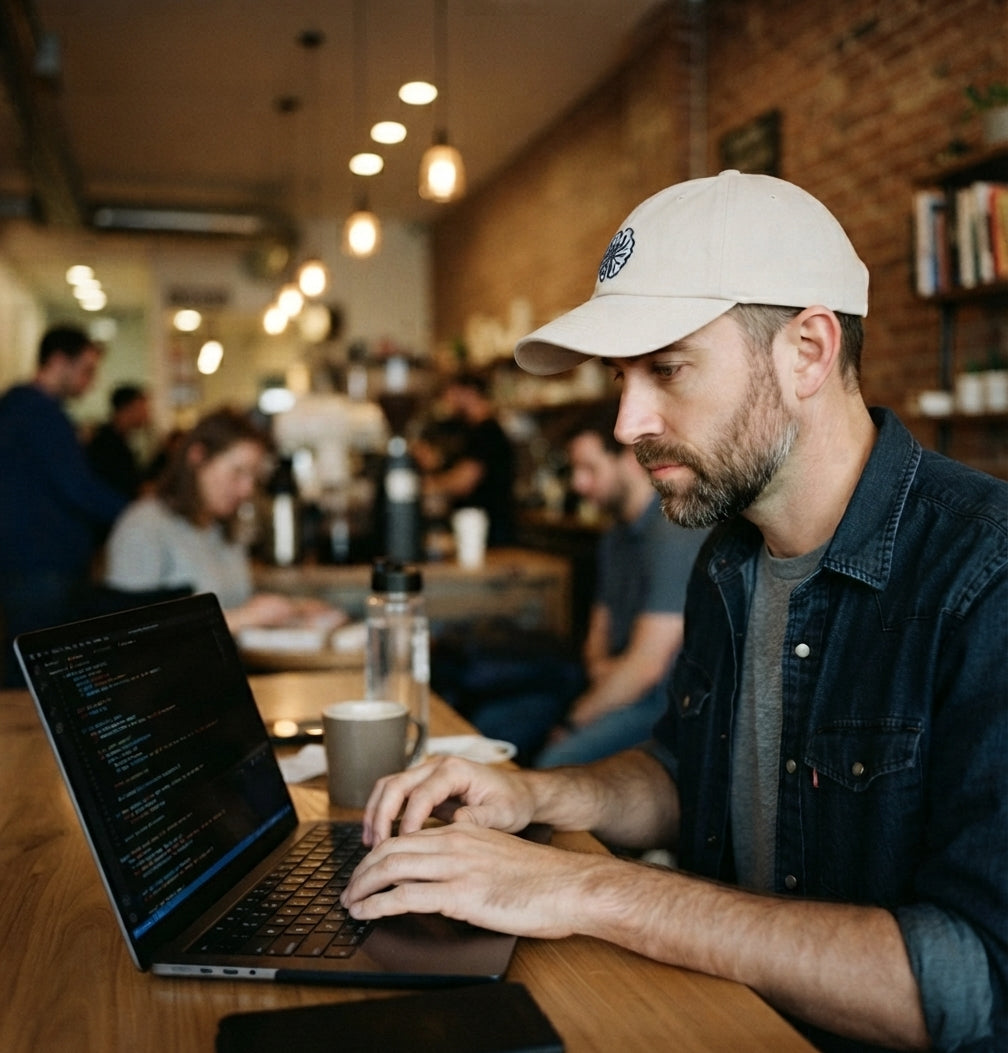 RAIA AI Assistant Hat | Reunify AI Developer Cap | Open Source Programmer Hat | Light Edition