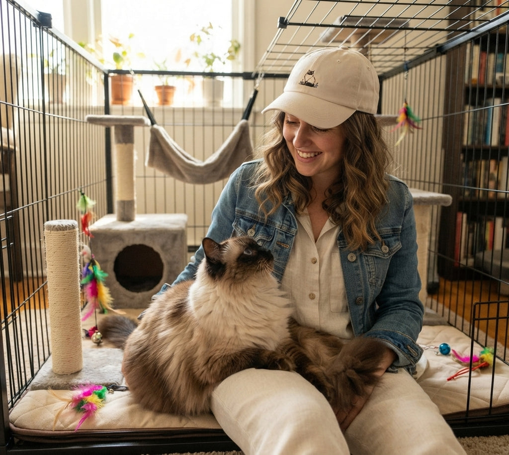 Ragdoll Cat Dad Hat – Embroidered Cat Cap | Ragdoll Cat Lover Gift