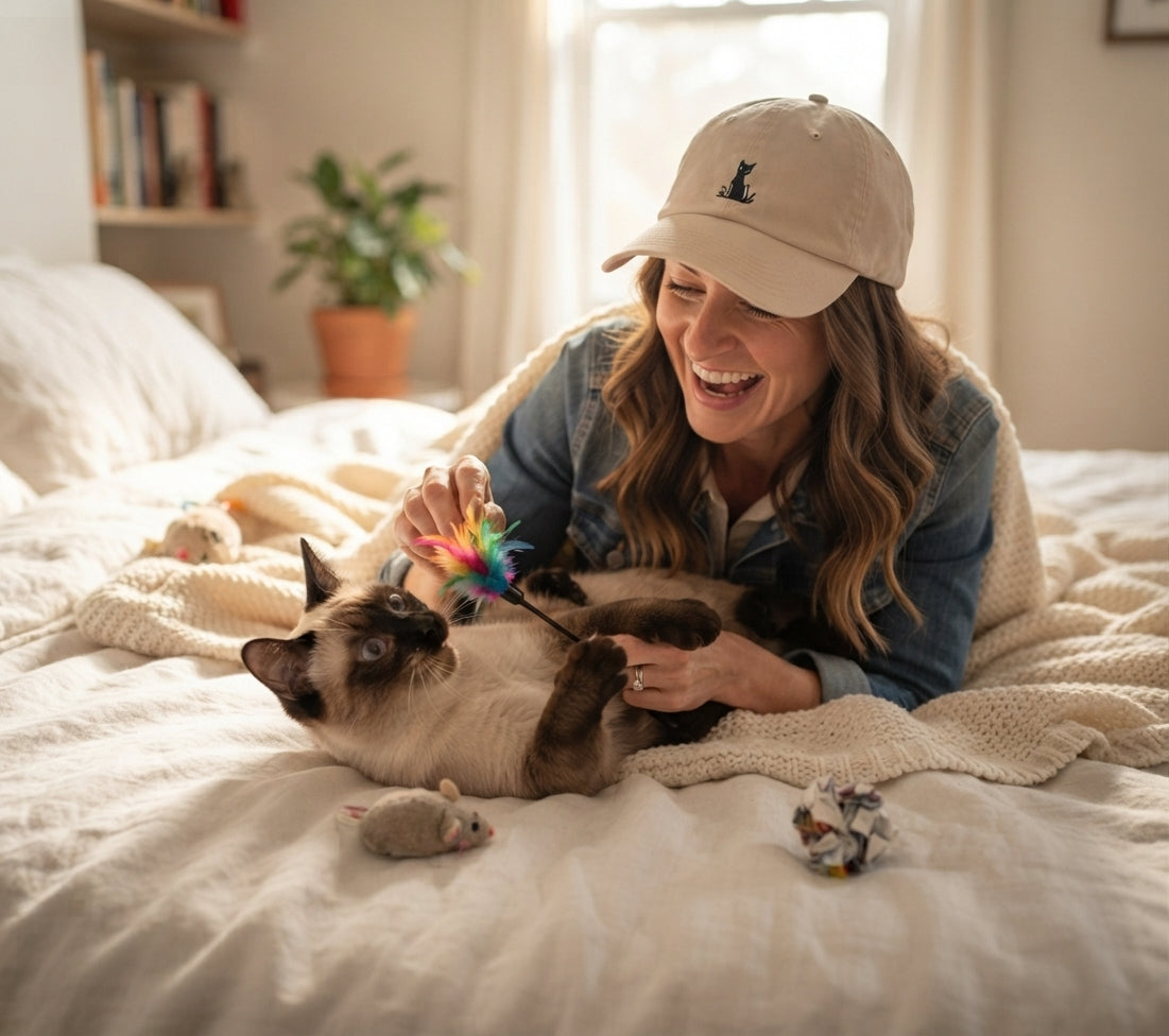 Siamese Cat Dad Hat – Embroidered Cat Cap | Siamese Cat Lover Gift