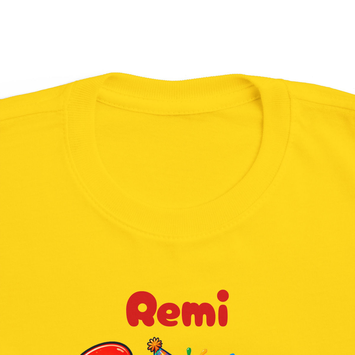 3rd Birthday Toddler Shirt – Remi 3 Rex Dinosaur Tee | Personalized