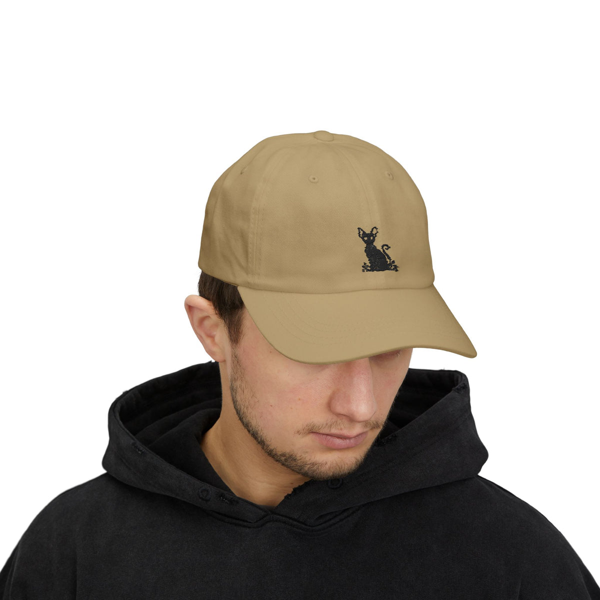 Sphynx Cat Dad Hat – Embroidered Cat Cap | Sphynx Cat Lover Gift