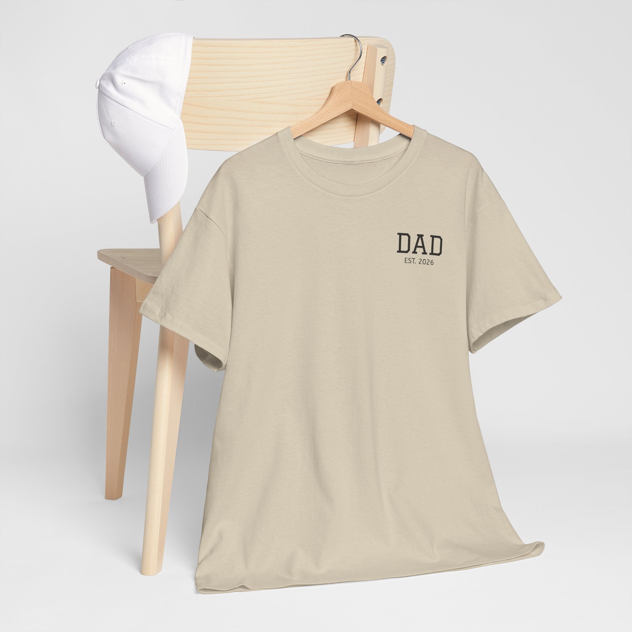 Dad Logo T-Shirt — Personalized Name Graphic Tee