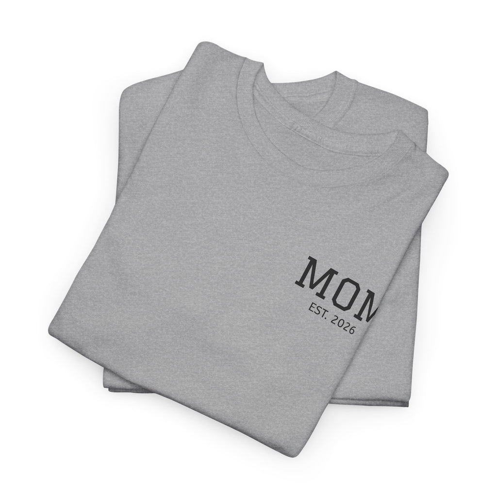 Mom Logo T-Shirt — Personalized Name Graphic Tee