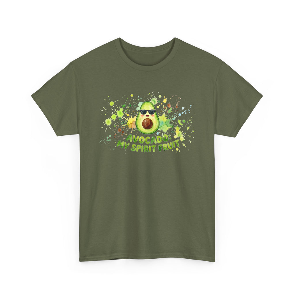 Avocado My Spirit Fruit T-Shirt — Funny Avocado Graphic Tee for Avocado Lovers