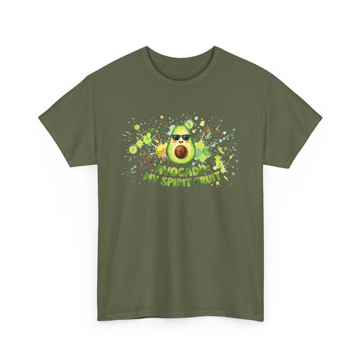 Avocado My Spirit Fruit T-Shirt — Funny Avocado Graphic Tee for Avocado Lovers