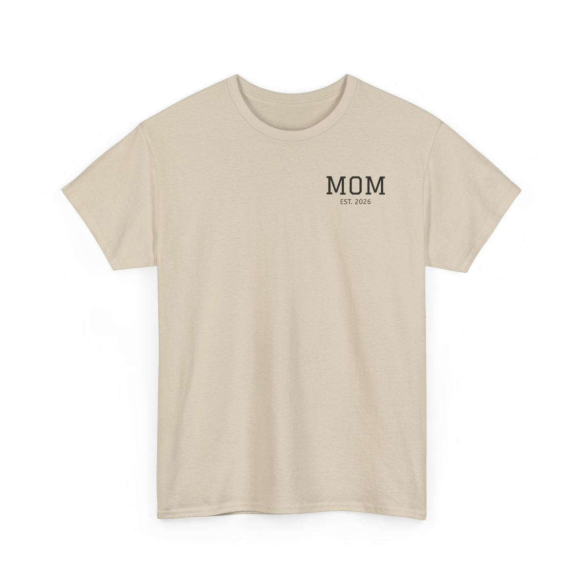 Mom Logo T-Shirt — Personalized Name Graphic Tee