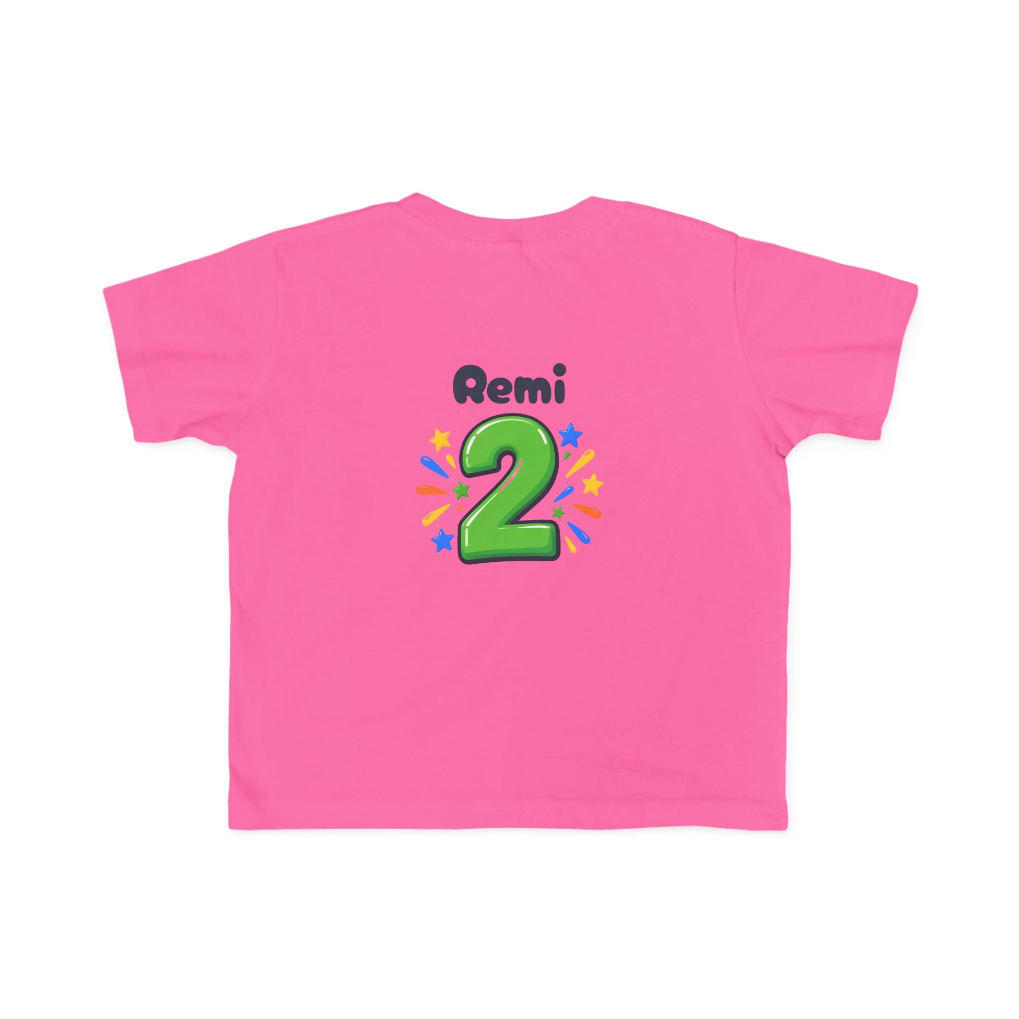 2nd Birthday Toddler Shirt – TWO LEGIT Dino Tee | Personalized