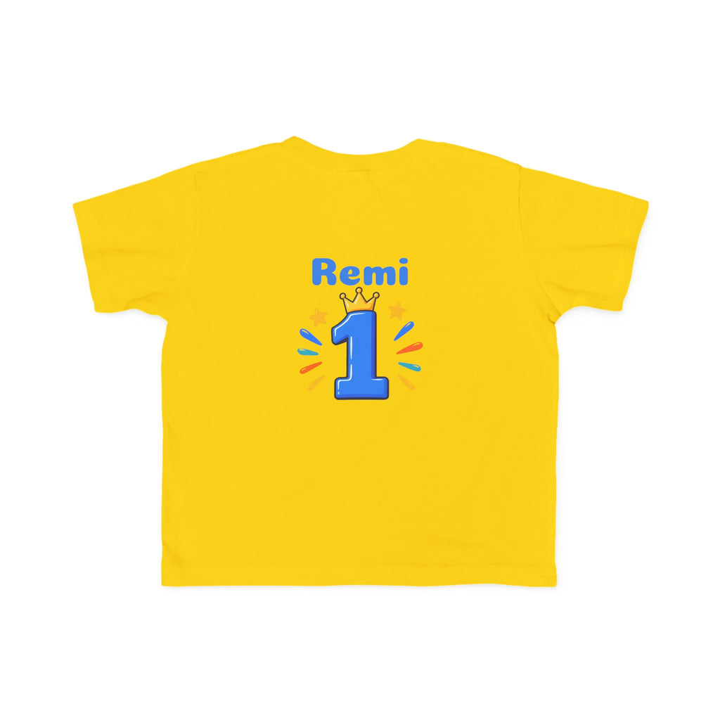 1st Birthday Toddler Shirt – ONE-derful Bear Tee | Personalized