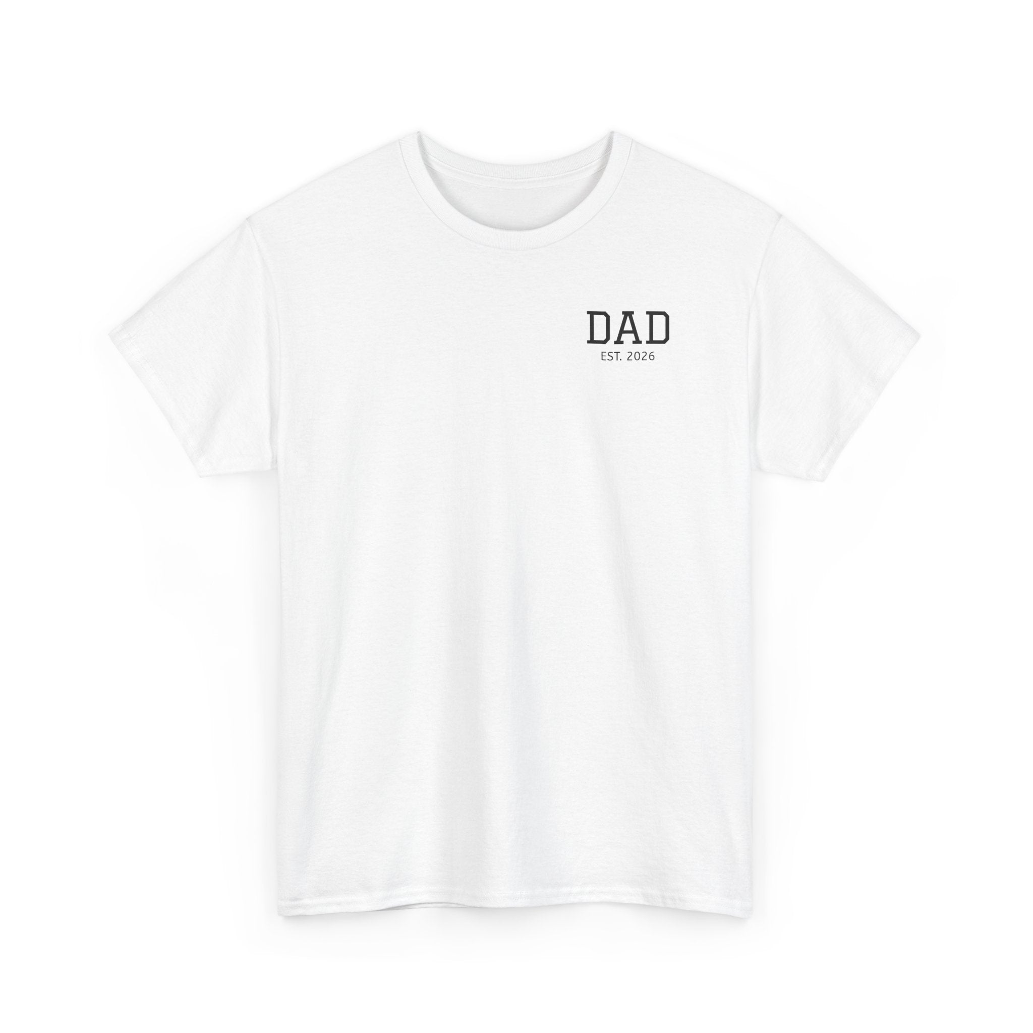 Dad Logo T-Shirt — Personalized Name Graphic Tee