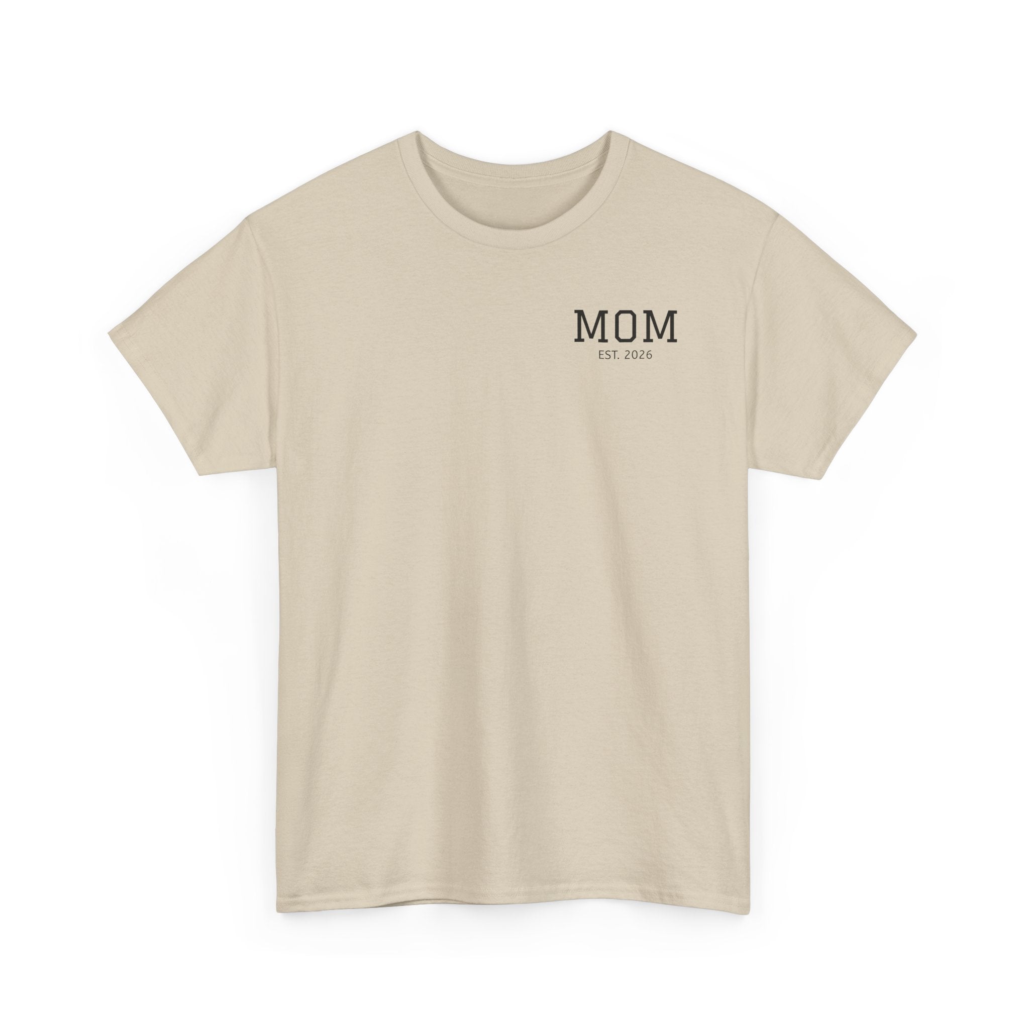 Mom Logo T-Shirt — Personalized Name Graphic Tee