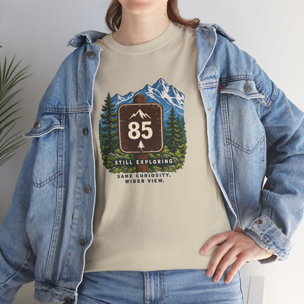 85th Birthday Shirt – Mountain Route 85 Outdoor Tee | Gift  Product Description