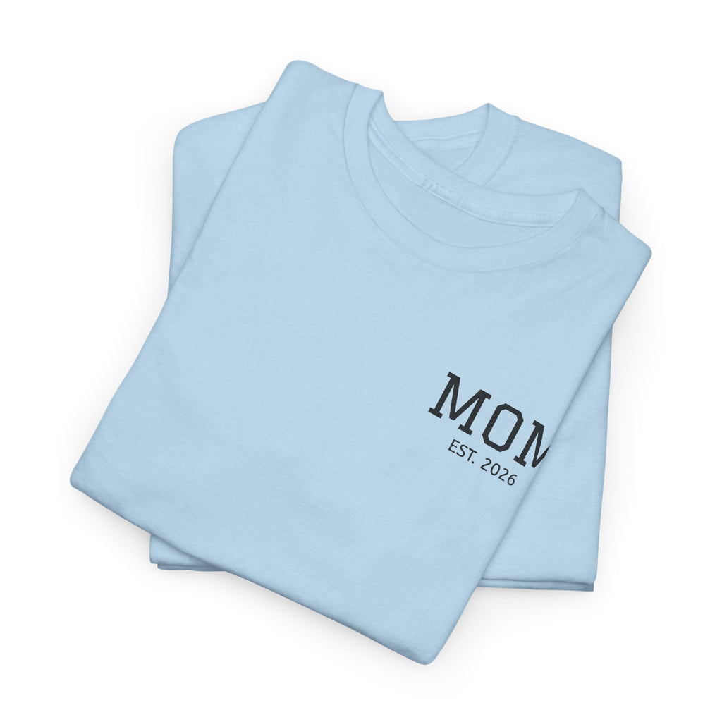Mom Logo T-Shirt — Personalized Name Graphic Tee