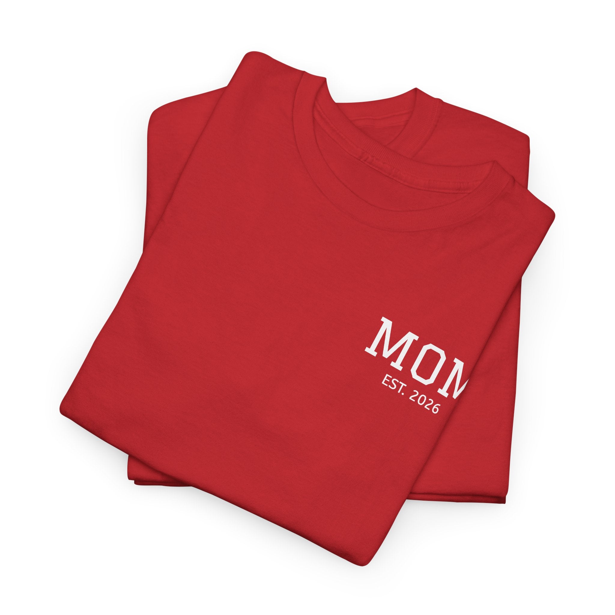 Mom Logo T-Shirt — Personalized Name Graphic Tee