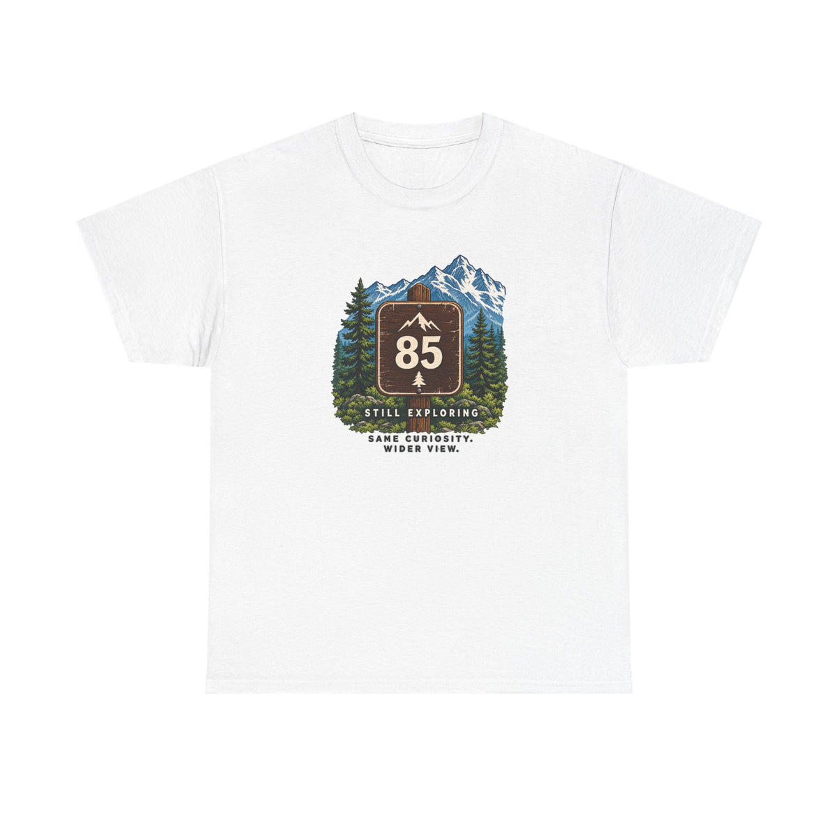 85th Birthday Shirt – Mountain Route 85 Outdoor Tee | Gift  Product Description