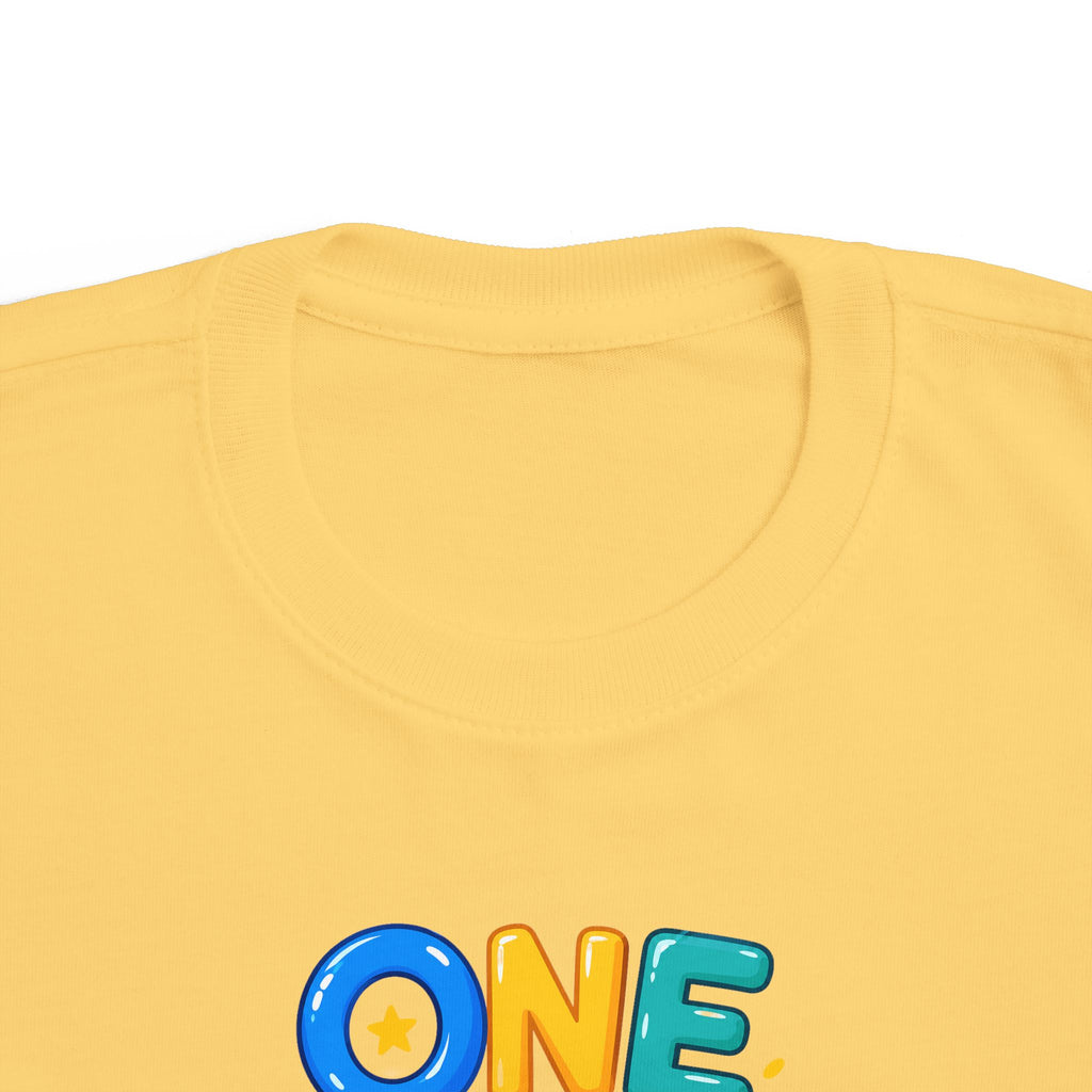 1st Birthday Toddler Shirt – ONE-derful Bear Tee | Personalized