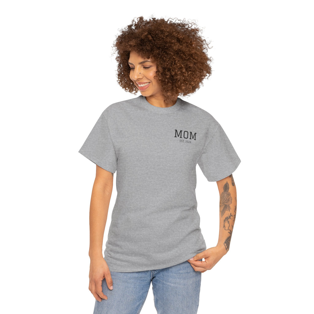 Mom Logo T-Shirt — Personalized Name Graphic Tee