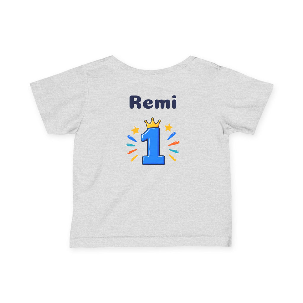 1st Birthday Infant Shirt – ONE-derful Bear Tee | Custom Name