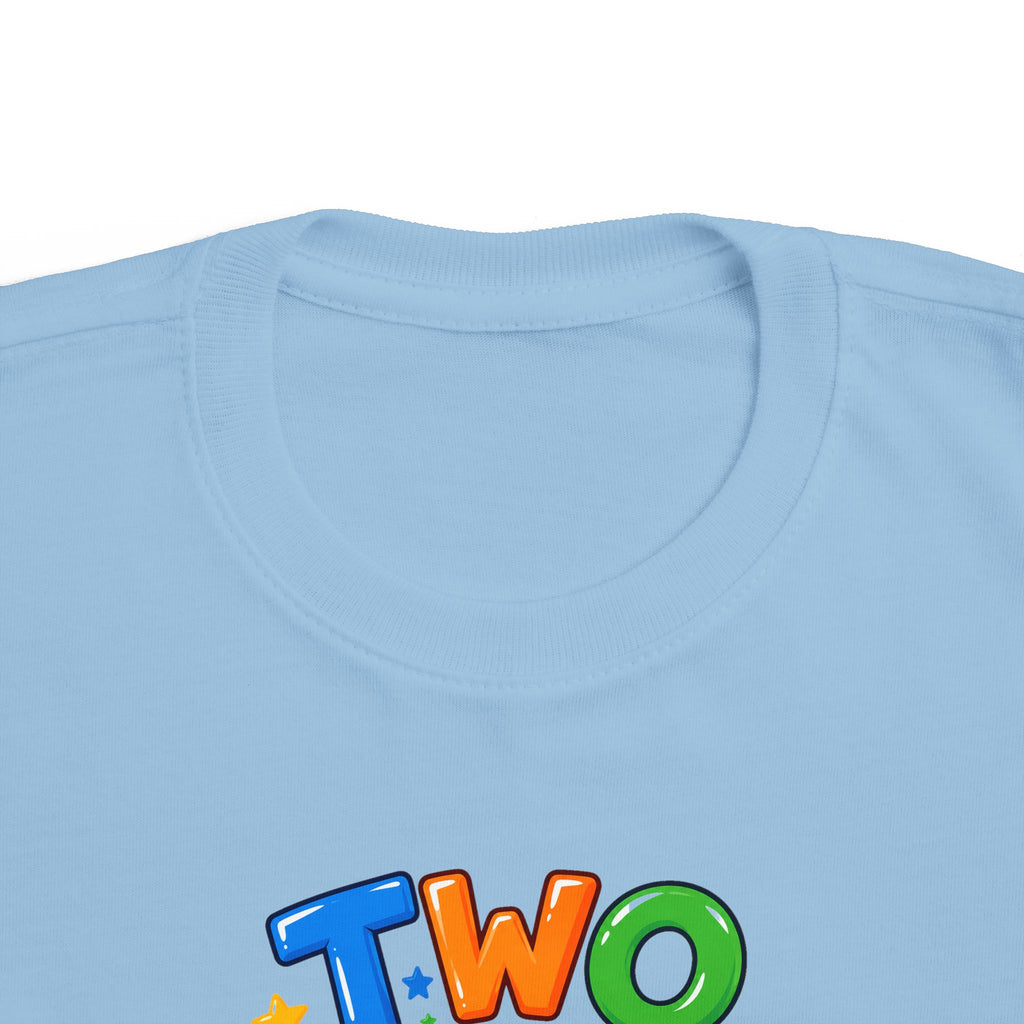 2nd Birthday Toddler Shirt – TWO LEGIT Dino Tee | Personalized